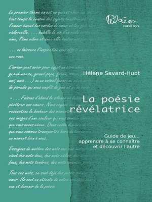 cover image of La poésie révélatrice